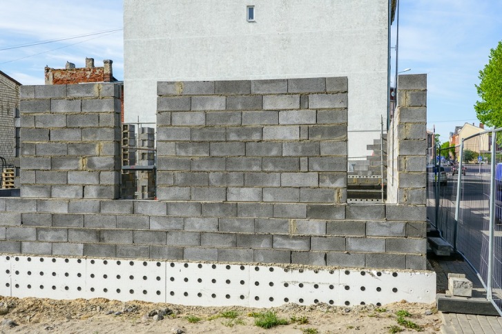 budowa ściany